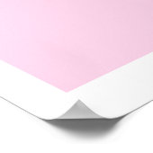 Pink Widder, Sternzeichen, Sternzeichen Druck Poster (Ecke)