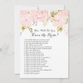 Pink Wie gut kennen Sie die Braut?