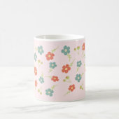 Pink-Wiese-Tasse Kaffeetasse (Mittel)