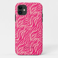 Pink Wild Tiger Streifen