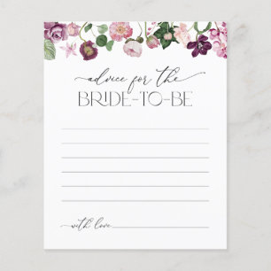 Pink Wildblume Beratung für Bride Brautparty