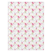 Pink Wildflower Pattern Tischdecke (Vorderseite)