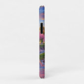 Pink Willow tree bei Sonnenuntergang am Teich Case-Mate iPhone Hülle (Hinten/Rechts)