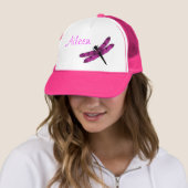 Pink Winged Dragonfly Truckerkappe (Beispiel)