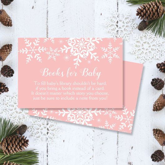 Pink Winter Baby Showflakes/Schneeflocken Buchen