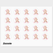 Pink Winter Cookie Team Girl Sticker (Blatt)