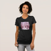 Pink Winter Forest T-Shirt (Vorne ganz)