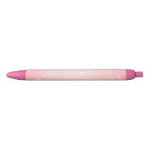 Pink Winter Snowflake Pen