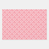 Pink Winter Weihnachten Geschenkpapier Set (Vorderseite 2)