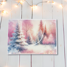 Pink Winter Wonderland Weihnachten