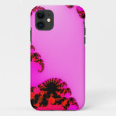 Pink Wirbel Case-Mate iPhone Fall Hülle (Rückseite)