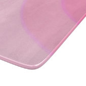 Pink Wirbel Chill Board Schneidebrett (Ecke)