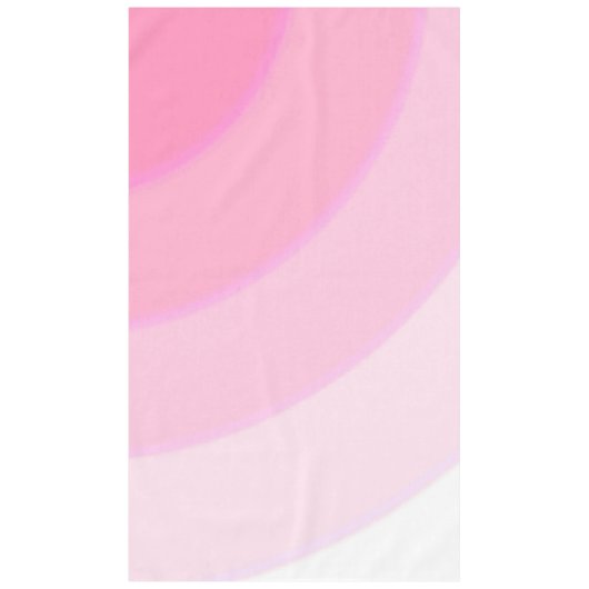 Pink Wirbel Tableclout Tischdecke (Vorderseite)