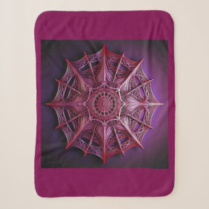 Pink Wireframe Mandelbrot Sherpadecke