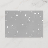 Pink Wishing Well Insert Card Wedding / Dusche (Rückseite)