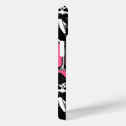 Pink Witch Martini Case-Mate iPhone Hülle (Rückseite / Rechts)