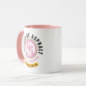 Pink Women of Asphalt Virginia Tasse (Vorderseite Links)
