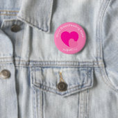 Pink World Breastfeeding Week Button (Beispiel)