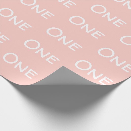 Pink Wrapping Paper Geschenkpapier (Ecke)