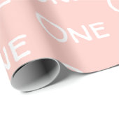 Pink Wrapping Paper Geschenkpapier (Rolleneckpunkt)