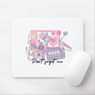 Pink Y2K Kawaii-Mauspad Süße Pastell-Farben für Mousepad