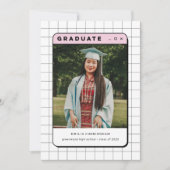 Pink Y2K Retro Computer Ästhetische Abschluss Foto Ankündigung (Vorderseite)