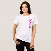 Pink Yarrow Brides T - Shirt (Vorderseite voll)