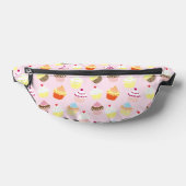 PINK YELLOW CUPCAKES PATTER BAUCHTASCHE (Ablage )