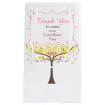 Pink & Yellow Floral Bird Brautparty Vielen Dank
