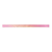 Pink Yellow Gradient Pattern Satin Ribbon Satinband (Vorderseite)