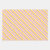 PINK YELLOW WHITE NIEDLICH BABY GIRL ITEMS GESCHENKPAPIER SET (Vorderseite 2)