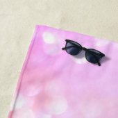 Pink Yoga Mama Design Strandtuch (Beispiel)