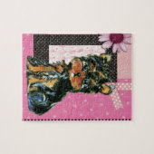 PINK YORKIE POOL PUZZLE (Horizontal)