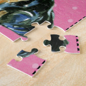 PINK YORKIE POOL PUZZLE (Seite)