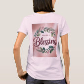 Pink You Are A Blessing T-Shirt (Rückseite)