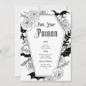 Pink Your Poison Dark Moody Gothic Wedding (Vorderseite)