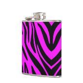 Pink Zebra Flachmann (Links)