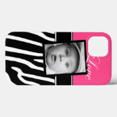 Pink Zebra Foto iPad Case (Rückseite (Horizontal))