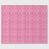Pink Zebra Geschenkpapier (Flach)