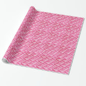 Pink Zebra Geschenkpapier (Ungerollt)