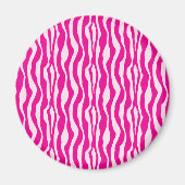 Pink Zebra Magnet (Vorne)