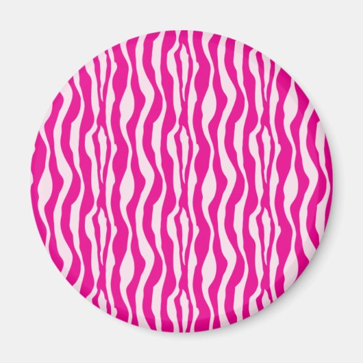 Pink Zebra Magnet (Vorne)