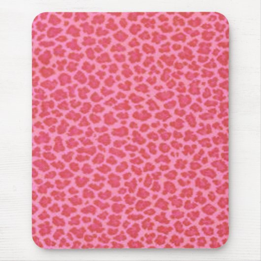 Pink Zebra Mouse Pad Mousepad (Vorne)