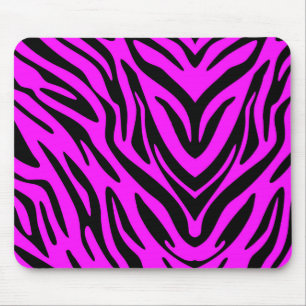 Pink Zebra Mousepad