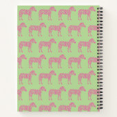 Pink Zebra Notizblock (Rückseite)