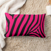 Pink Zebra Pillow Lendenkissen (Decke)
