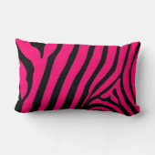 Pink Zebra Pillow Lendenkissen (Rückseite)