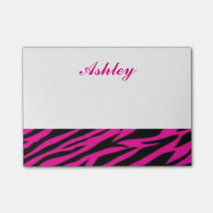 Pink Zebra Post-it Klebezettel