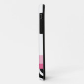 Pink Zebra Print iPhone 5 Casemate Fall Case-Mate iPhone Hülle (Hinten/Links)