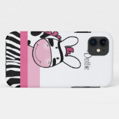 Pink Zebra Print iPhone 5 Casemate Fall Case-Mate iPhone Hülle (Rückseite (Horizontal))